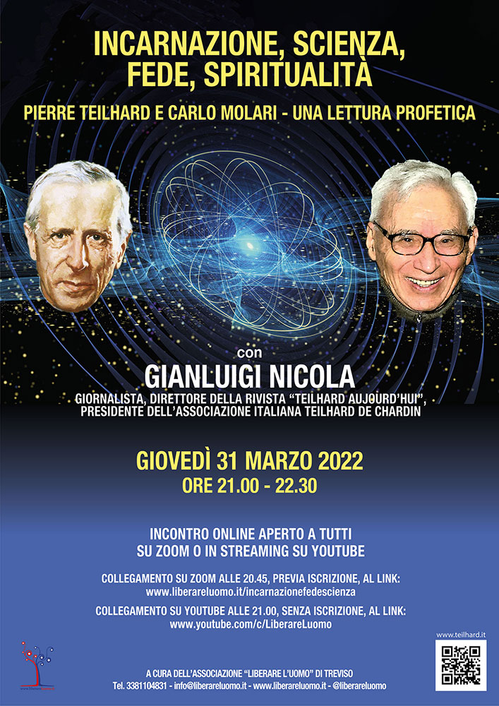 Locandina incarnazione fede scienza sito